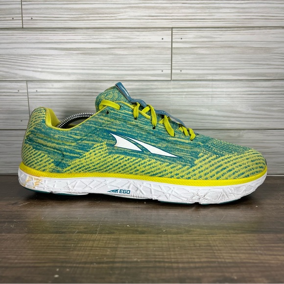 Altra Escalante 2 Green Yellow SAMPLE Pair Shoes -   Men’s Size 10.5 - Picture 1 of 11